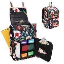 ENHANCE Full-Size Trading Card Storage Box Backpack for Playing Card Case